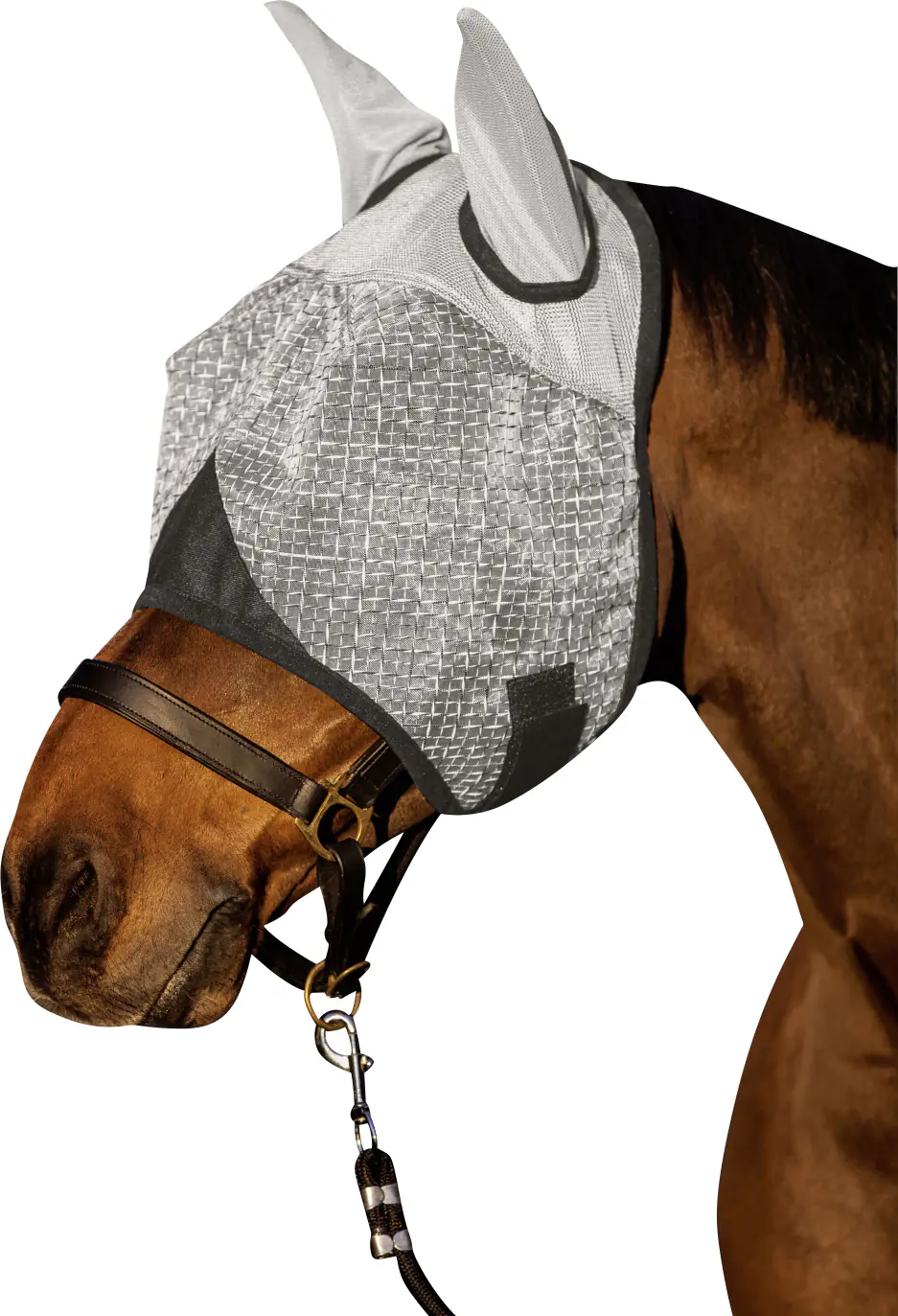 Kerbl Covalliero Fliegenmaske mit Ohren- & UV-Schutz Full