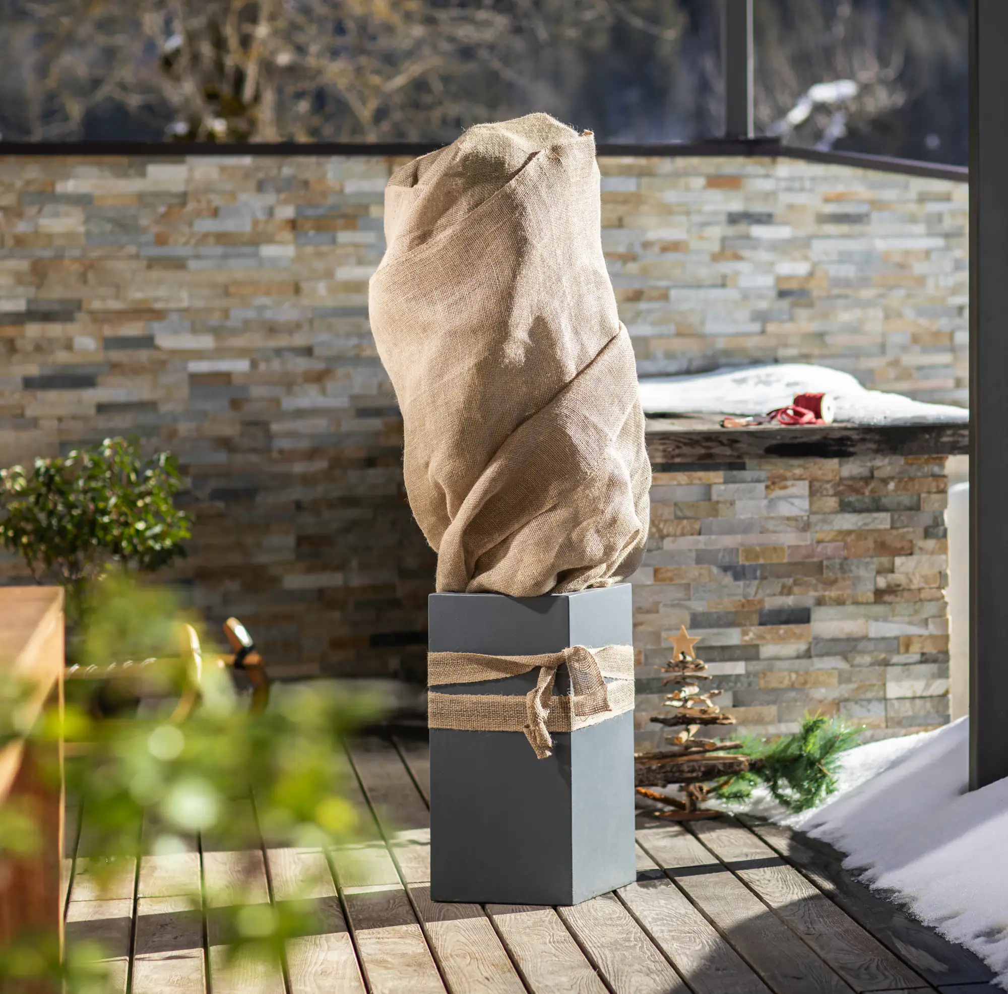 Windhager Jute-Gewebematte natur 1 x 4 m, 200g/m² Windhager Jute-Gewebematte natur 1 x 4 m, 200g/m²