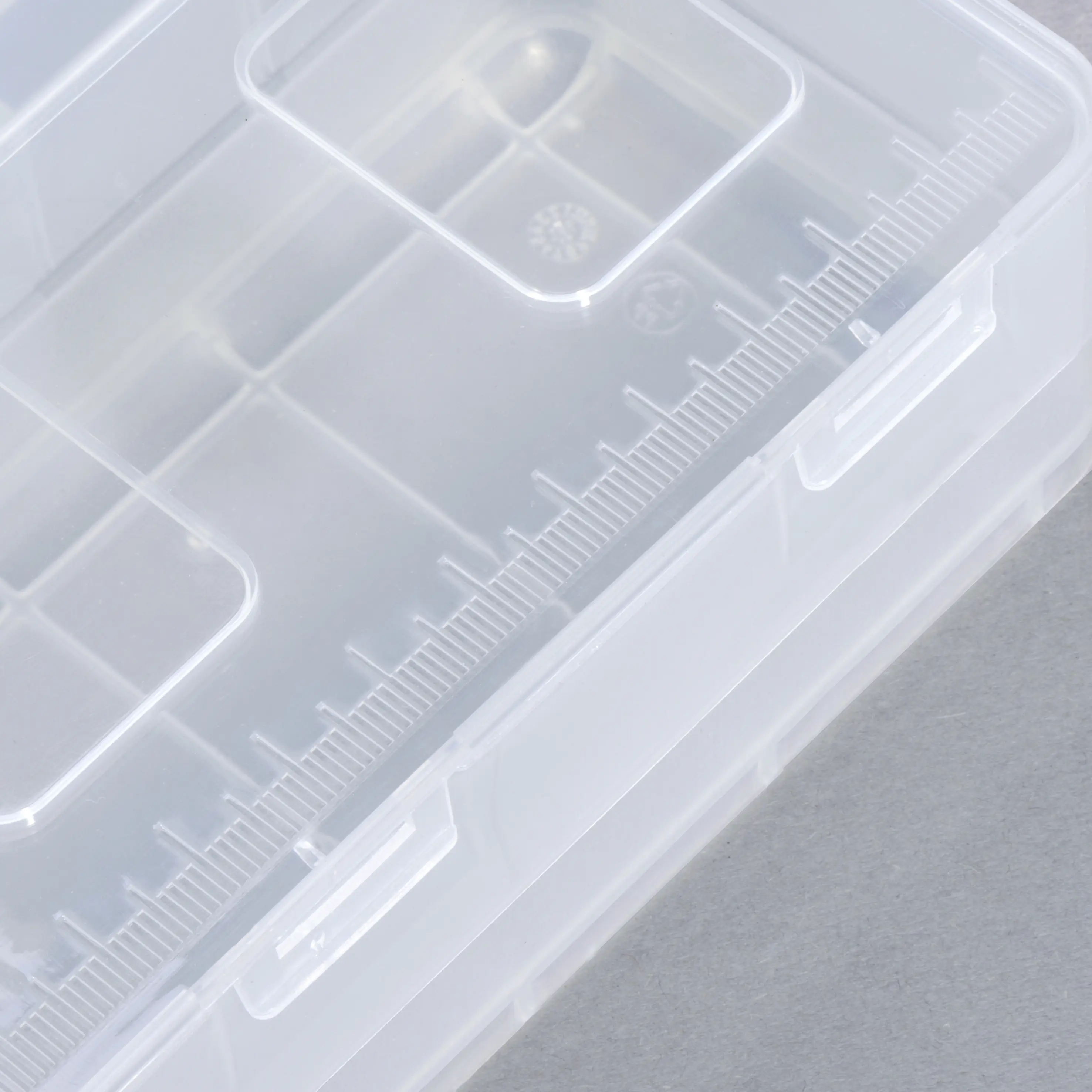 Allit Klappdeckelbox stapelbar EuroPlus Box D 2 transparent PP