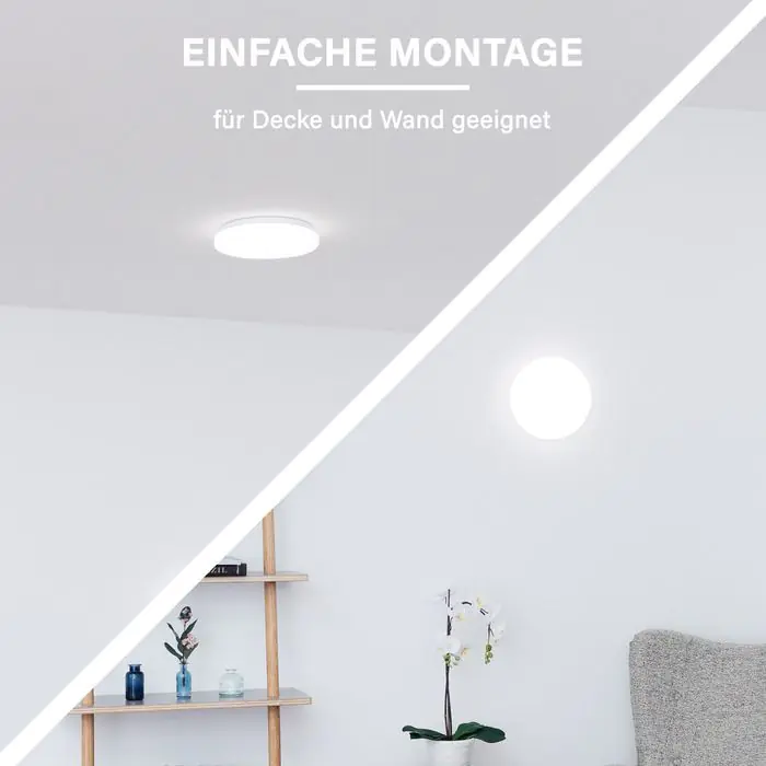 MegaLight LED Deckenleuchte Shining Basic 48cm 32 W, mit Fernbedienung MegaLight LED Deckenleuchte Shining Basic 48cm 32 W, mit Fernbedienung