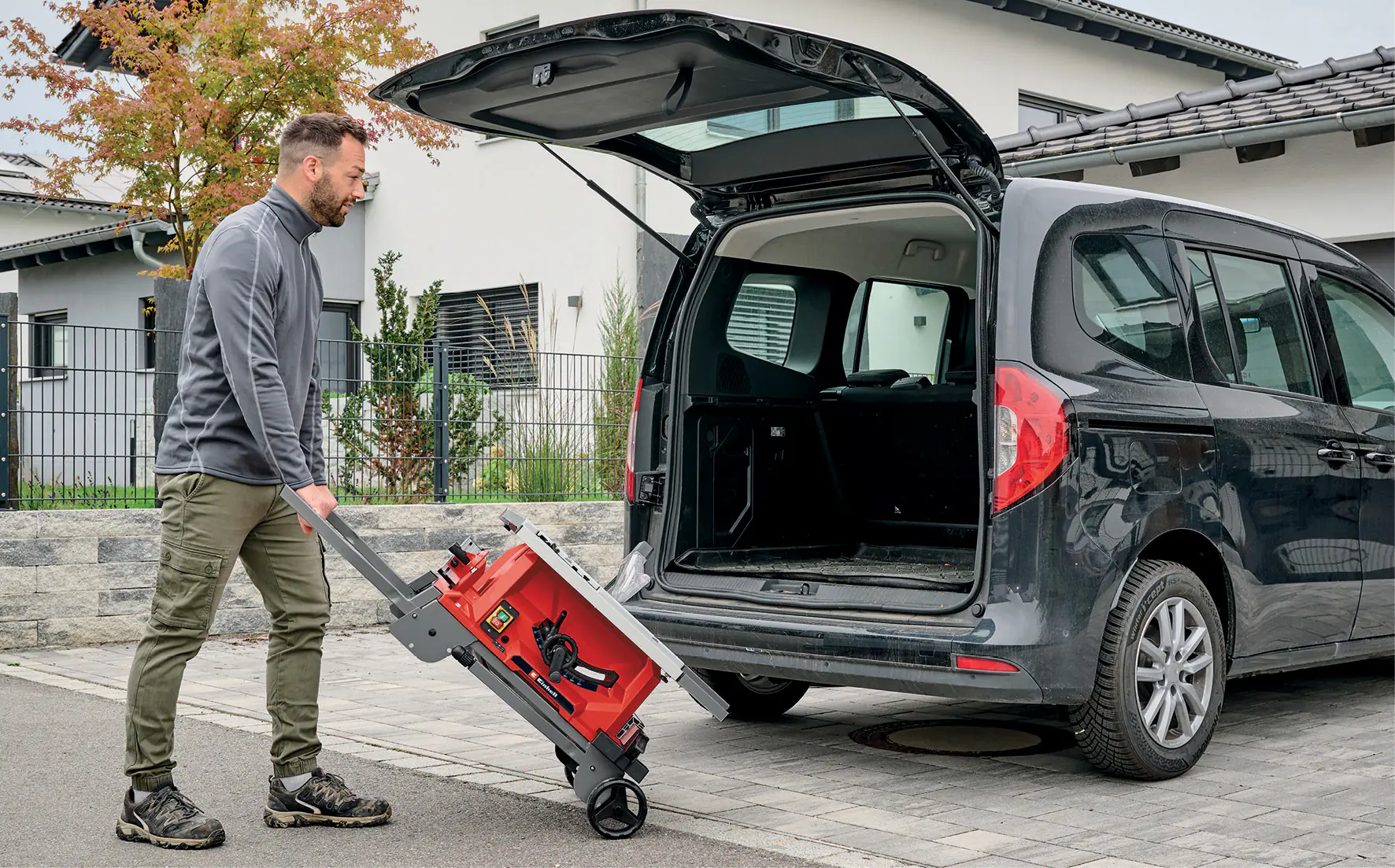 Einhell Expert Tischkreissäge TE-CC 250 UF klappbar Trolleyfunktion Einhell Expert Tischkreissäge TE-CC 250 UF klappbar Trolleyfunktion