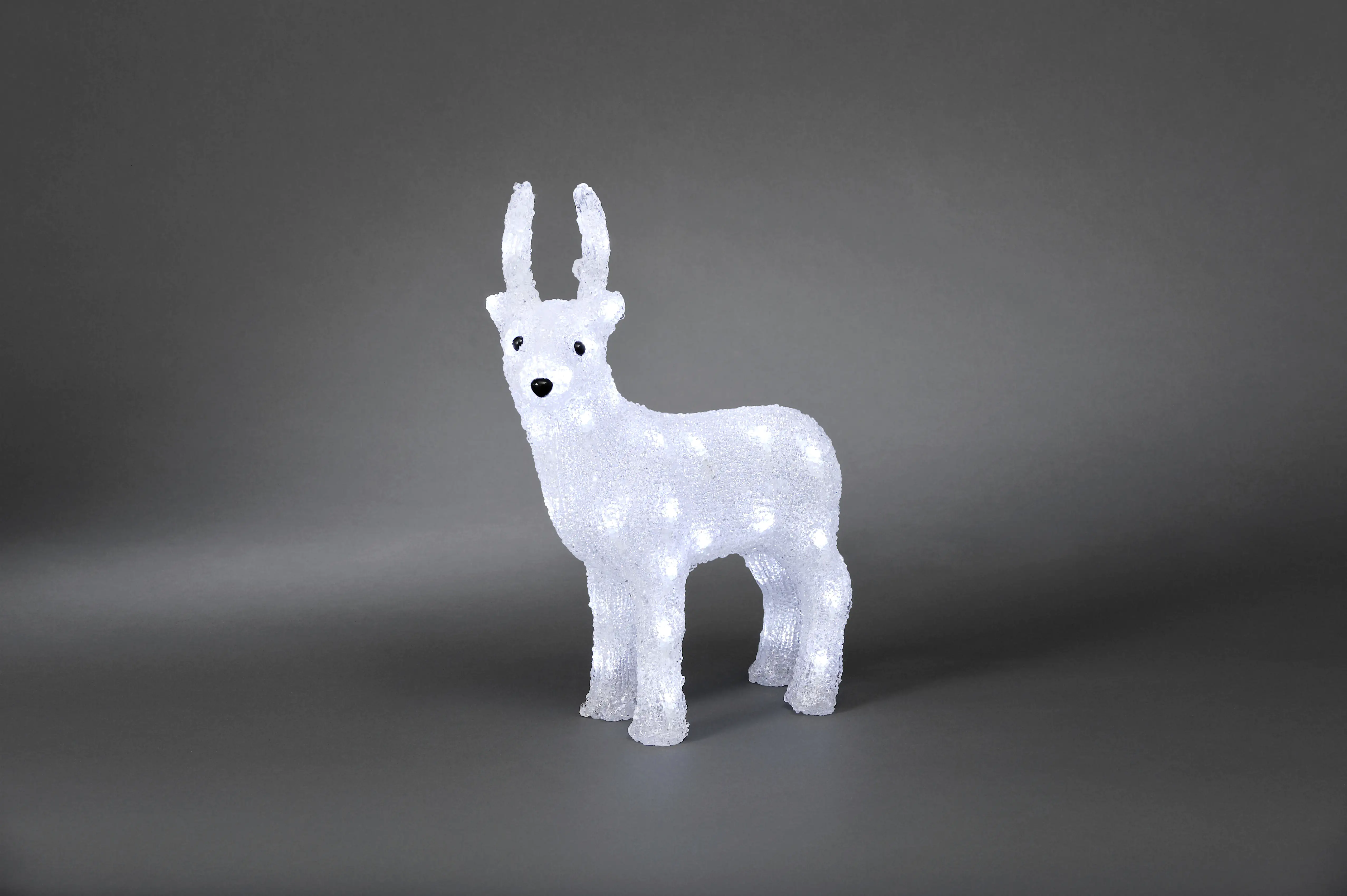 7318301572038 Konstsmide LED Acryl Rentier