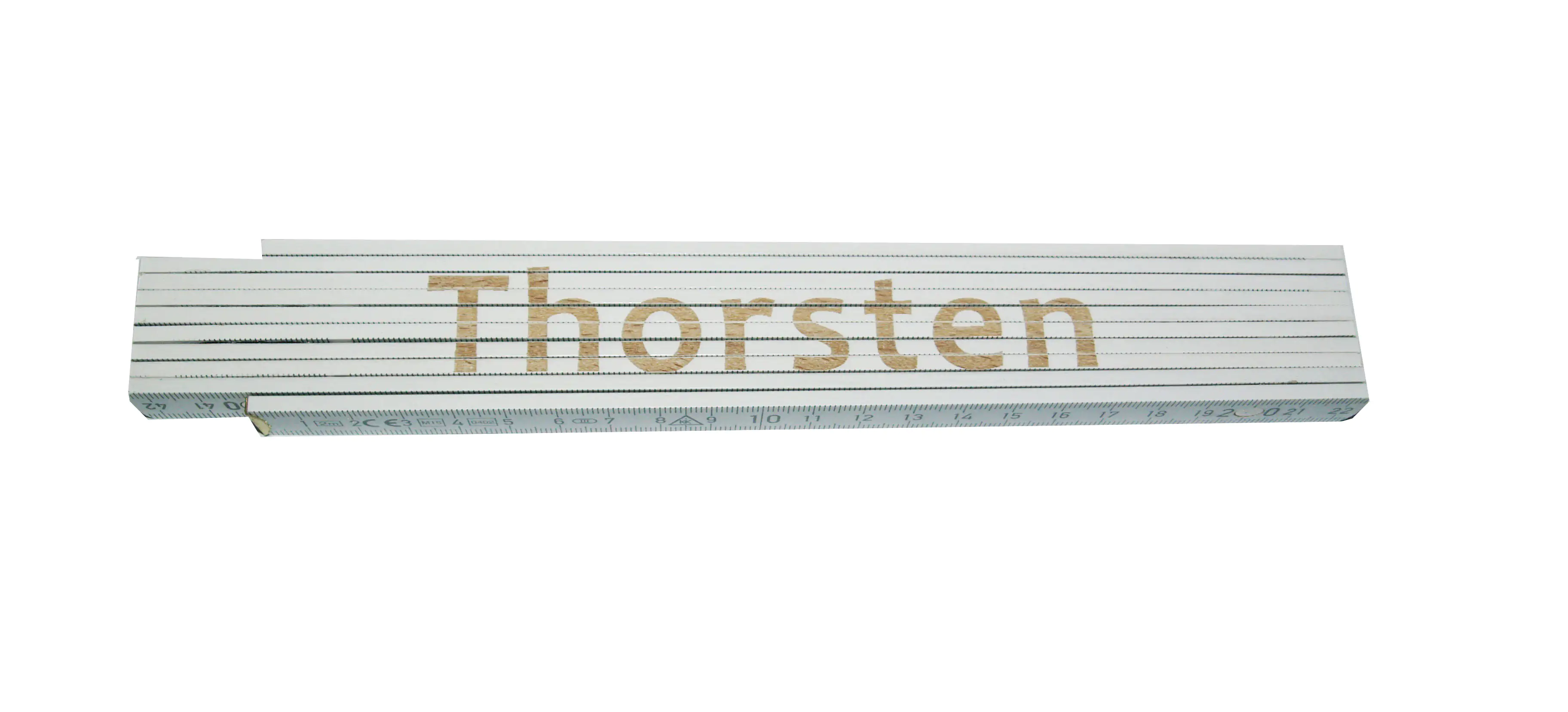 Zollstock Thorsten 2 m weiß
