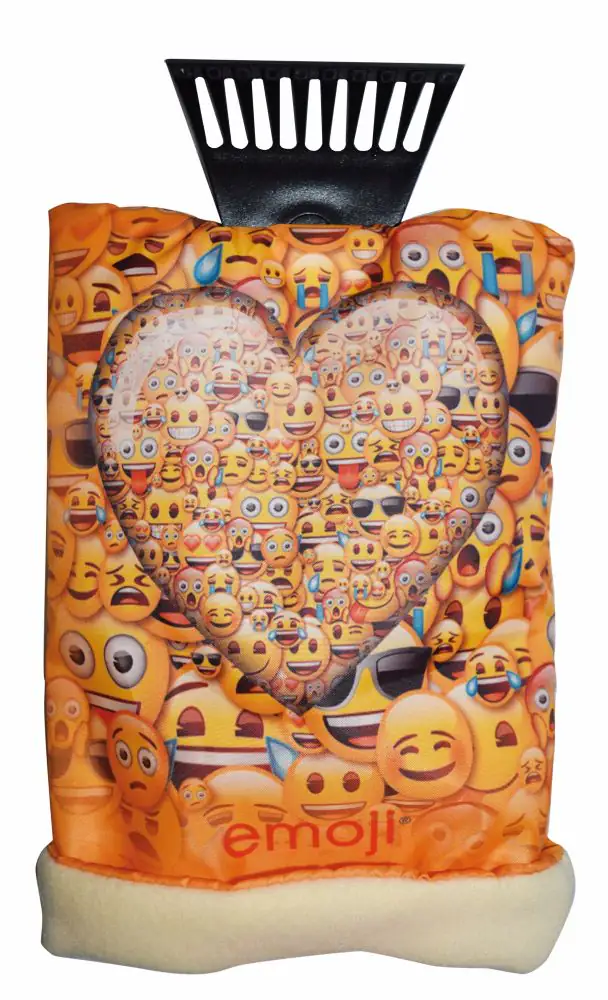 OKCars Eiskratzer mit Handschuh emoji mit Handschuh OKCars Eiskratzer mit Handschuh emoji mit Handschuh