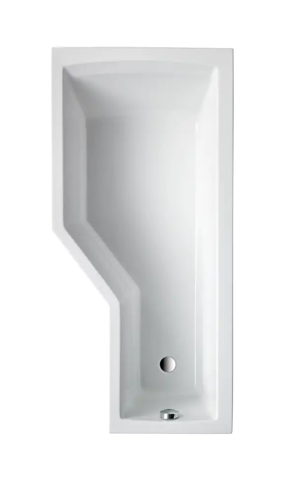 Ottofond Badewanne Cello 160 x 80 cm, weiß, Modell B