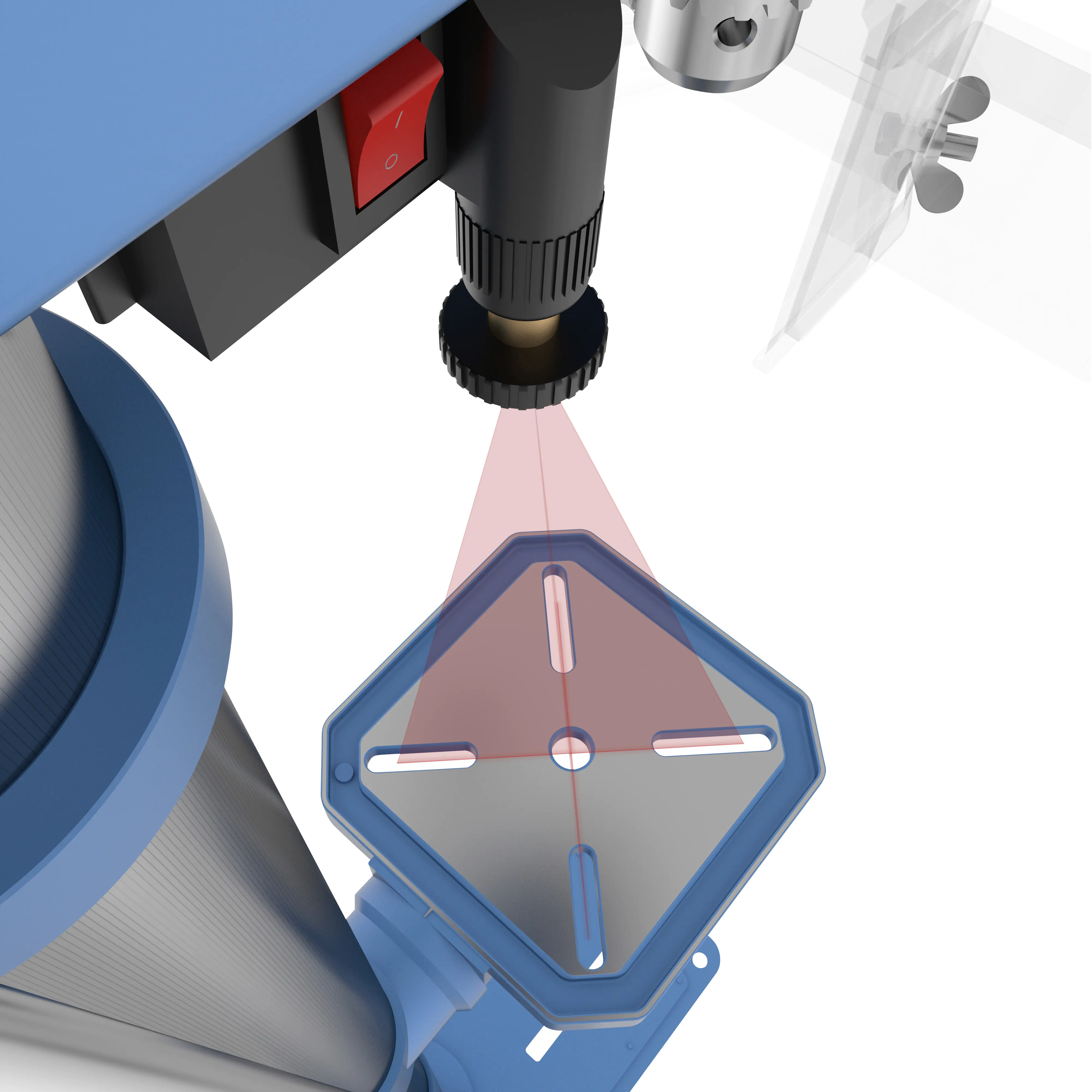 Güde Säulenbohrmaschine GSB 20 LASER 500 Watt 500 U/min 2600 U/min Güde Säulenbohrmaschine GSB 20 LASER 500 Watt 500 U/min 2600 U/min