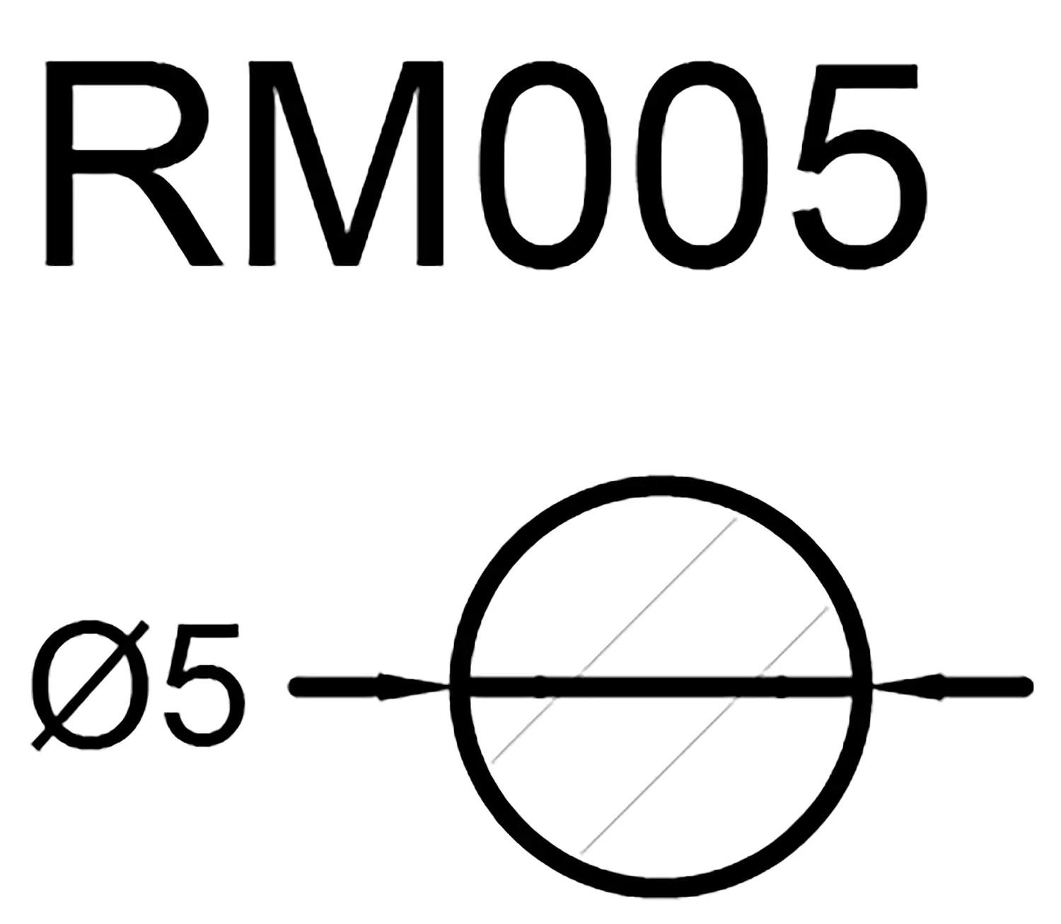 FN Neuhofer Rundstab 100 cm 5 x 5 mm