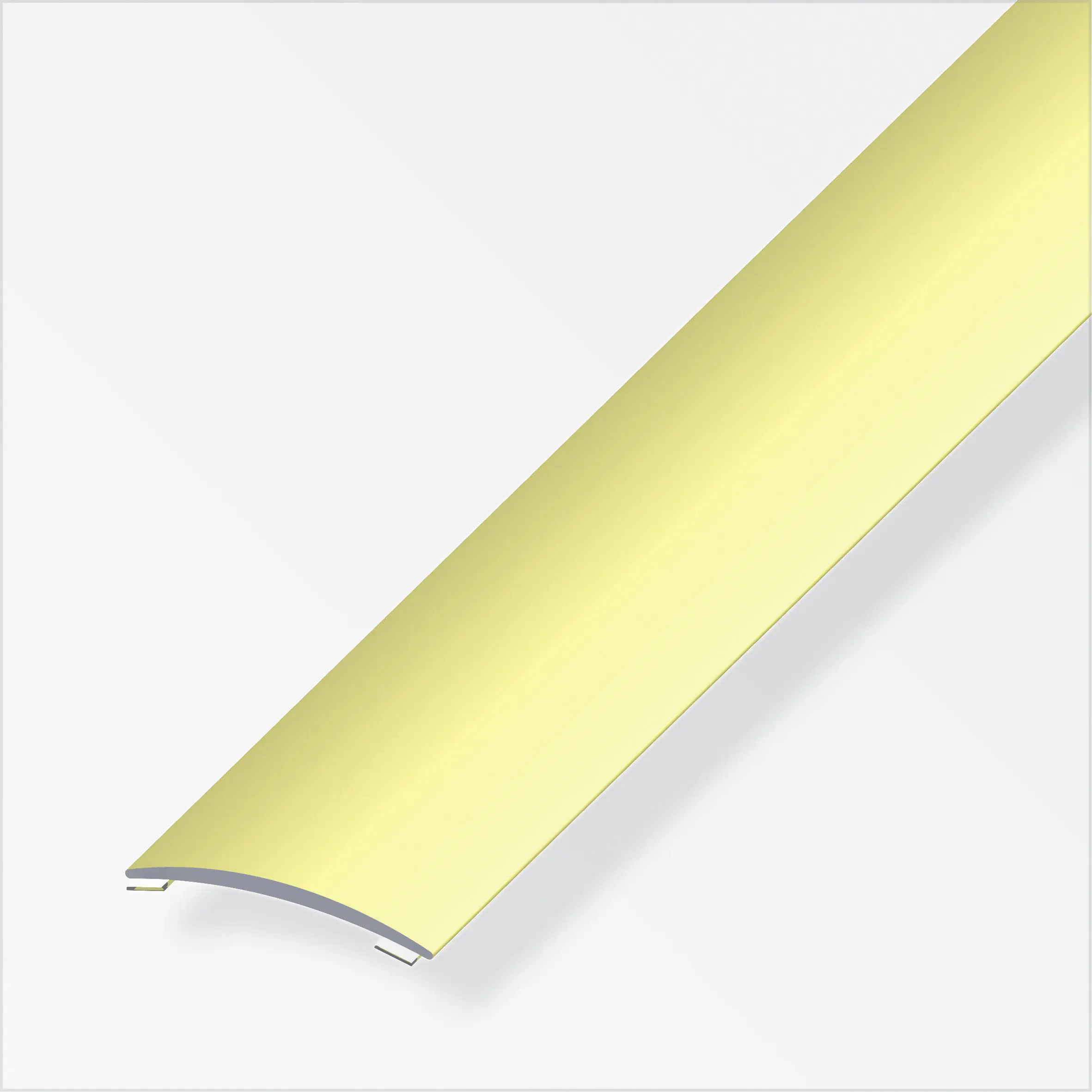 alfer Übergangsprofil 1 m, 30 x 5 mm Aluminium eloxiert messing