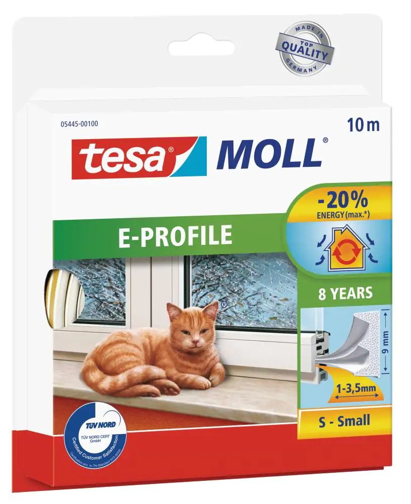 tesa Moll E-Profil Classic tesa Moll E-Profil Classic 10 m, weiß