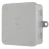 REV Abzweigkasten ohne Klemmleiste Aufputz 10 x 10 cm grau  REV Abzweigkasten ohne Klemmleiste Aufputz 10 x 10 cm grau