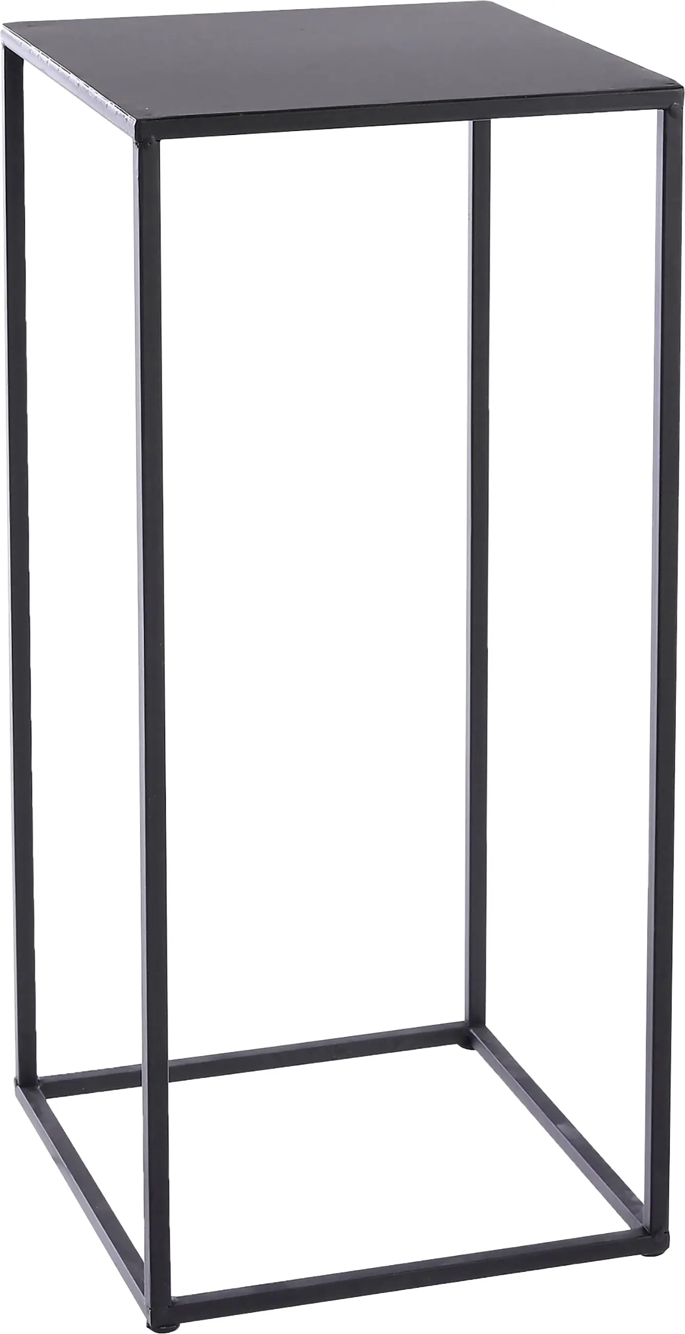 Mica Decorations Beistelltisch Quinty iron 20 x 20 x 50 cm schwarz