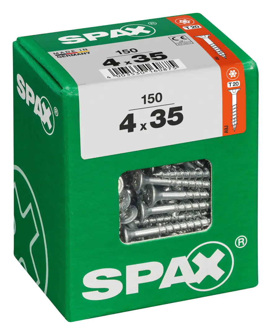 Spax Universalschrauben 4.0 x 35 mm TX 20 - 150 Stk.