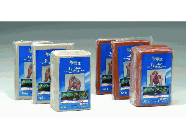 Glorex Soft-Ton terracotta, 1000 g