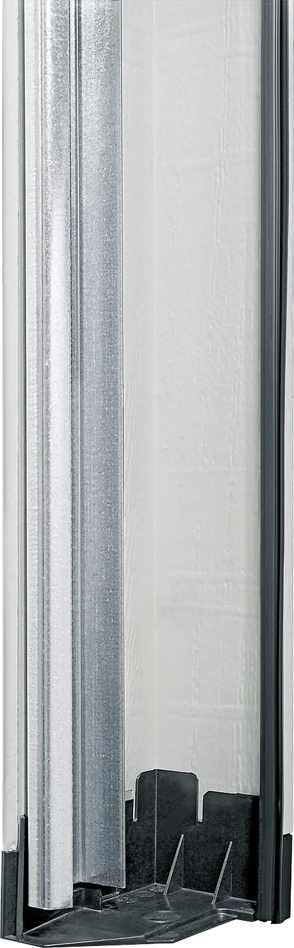 EcoStarMatic Garagen-Sektionaltor 237,5 x 200 cm verkehrsweiß Inkl. Torantrieb Liftronic 700