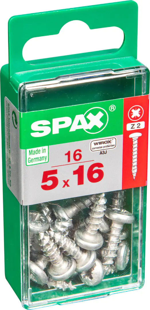 Spax Universalschrauben 5.0 x 16 mm TX 20 - 16 Stk.