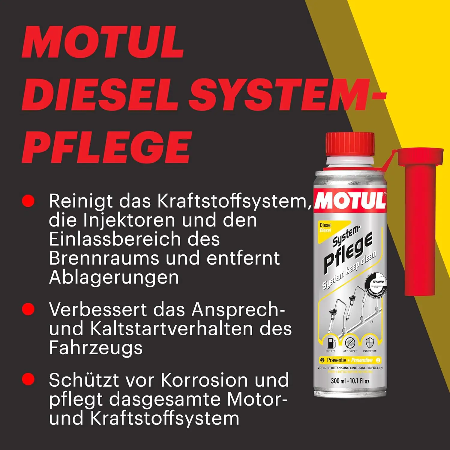 Motul Diesel Systempflege 300ml Motul Diesel Systempflege 300ml