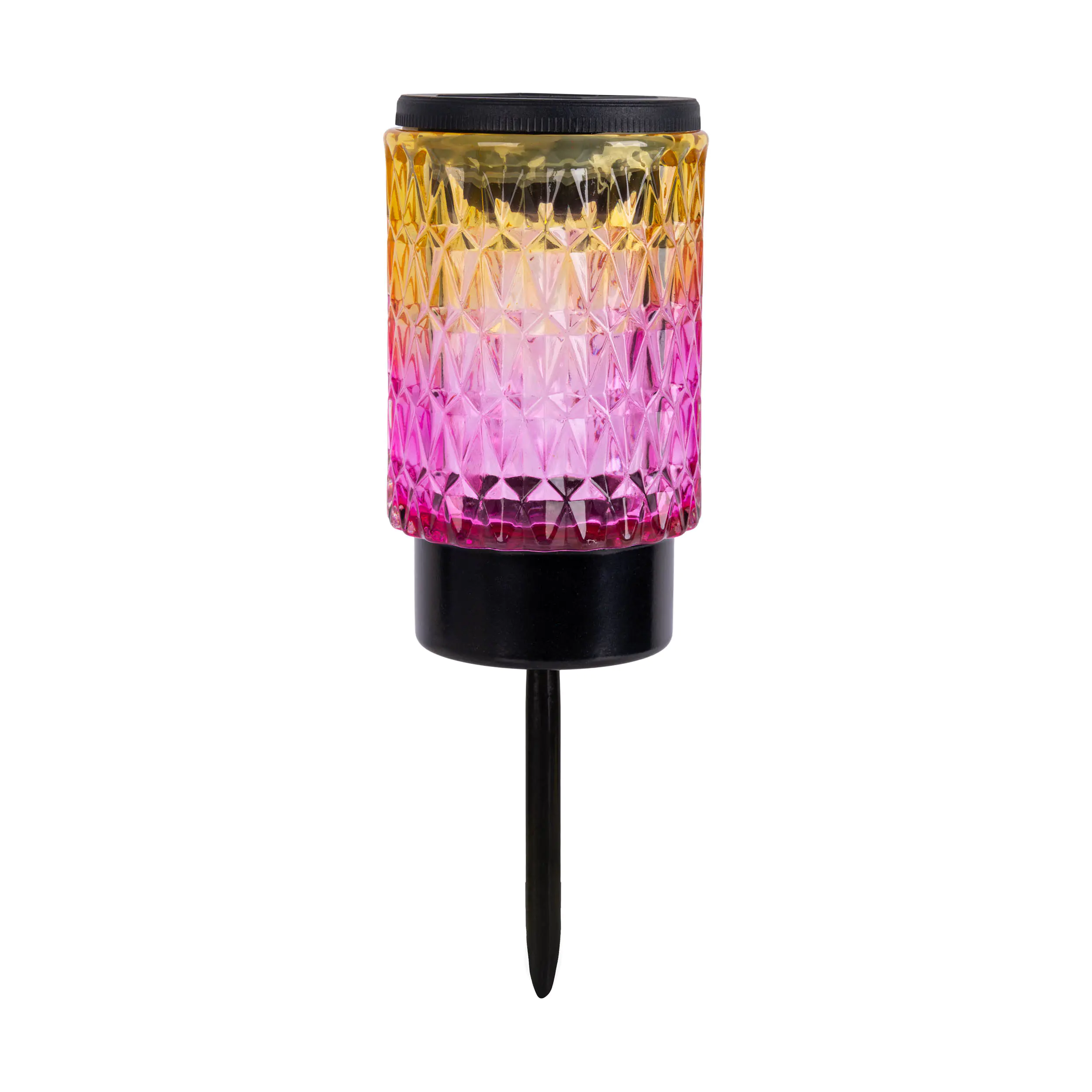 Light & More LED Solarleuchte Erdspieß rosa