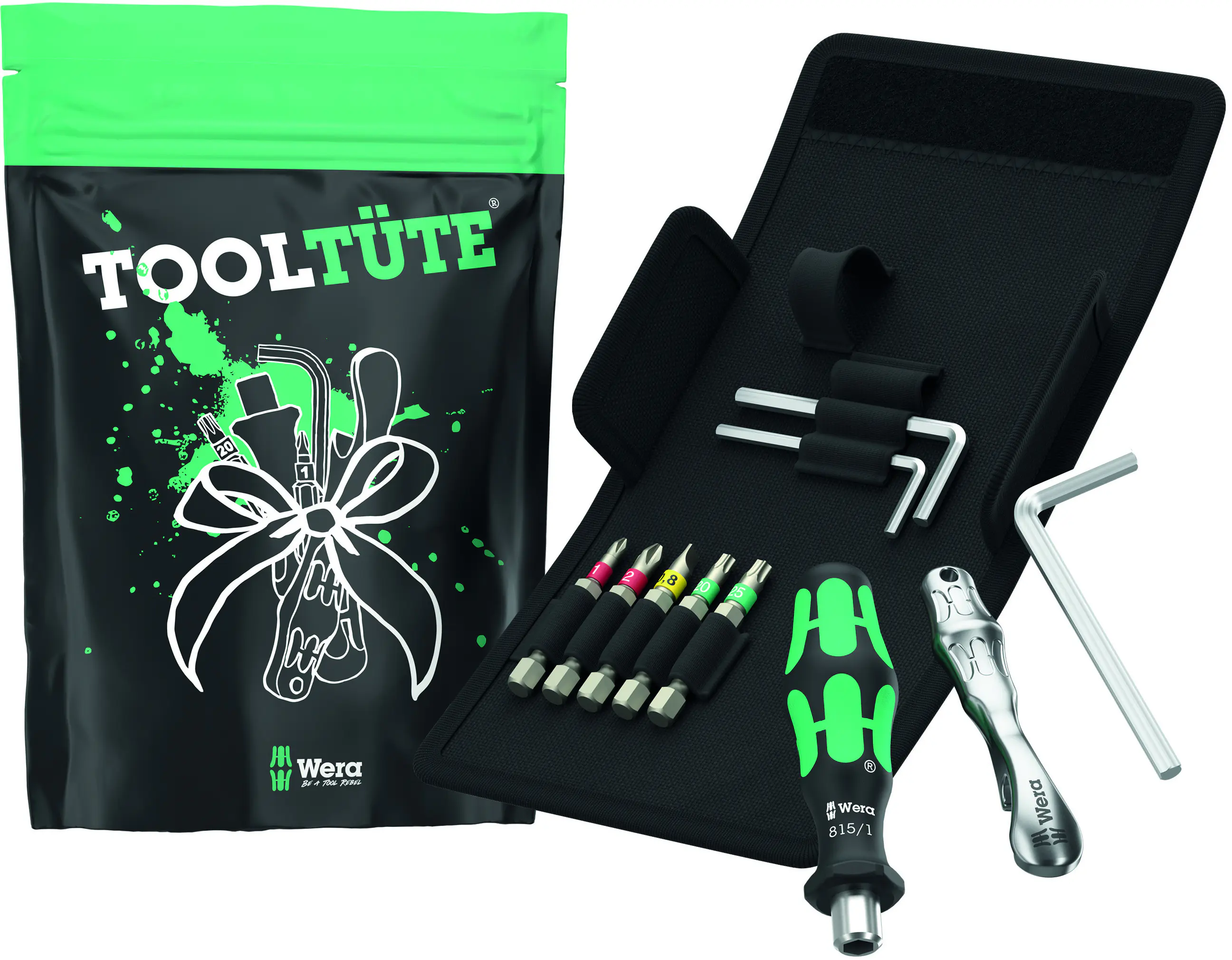 Wera Werkzeugset Tooltüte 10-teilig