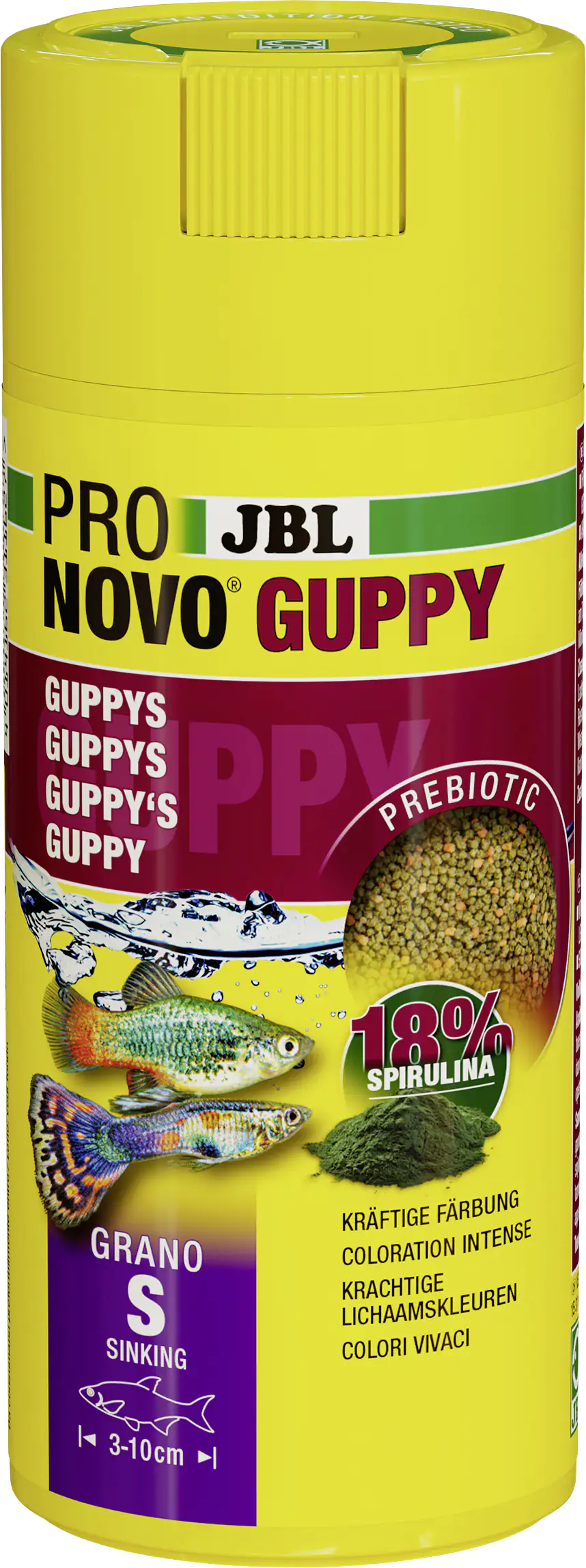 JBL Pronovo Guppy Grano S 250ml Fischfutter