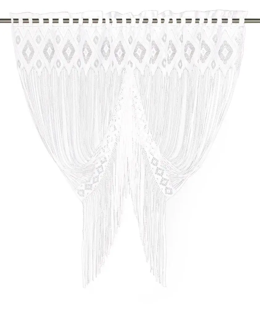 Neusser Collection Fadenstore Schwalbenschwanz weiß, 125 x 120 cm