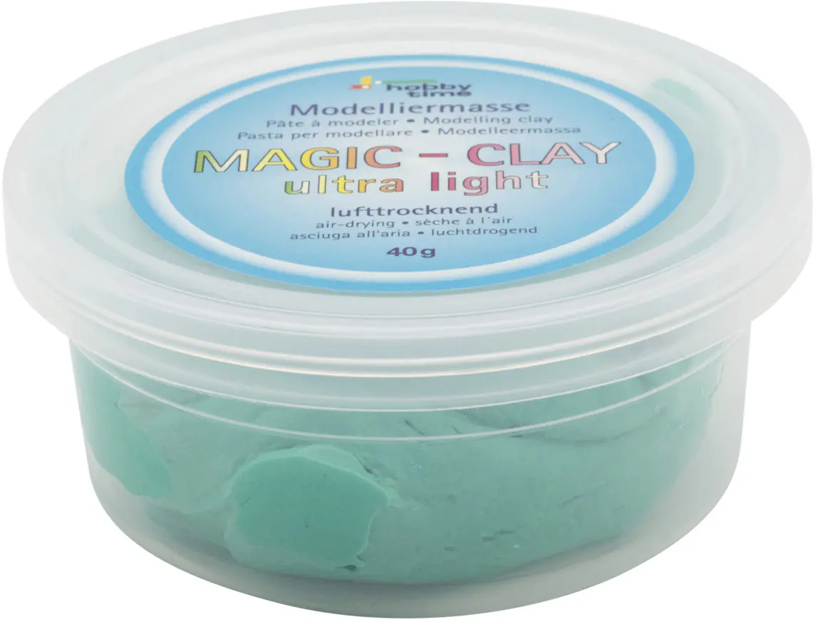 Hobby Time Modelliermasse Magic-Clay ultra light türkis 40 g