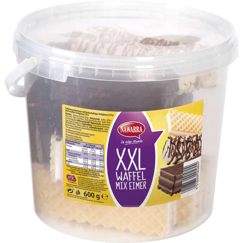 Nawarra Waffeleimer-Mix 600 g
