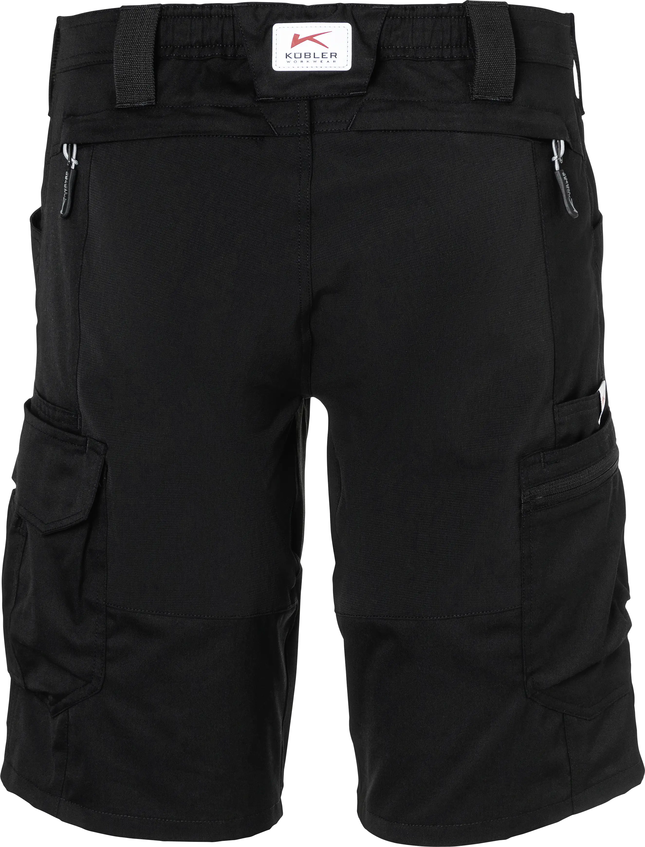 Kübler kurze Arbeitshose Stretch schwarz
