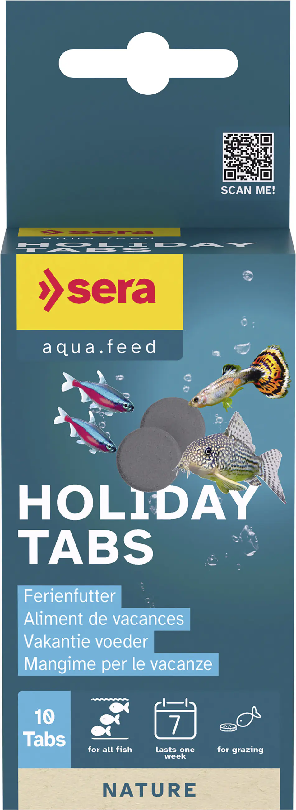 Sera Fischfutter Holiday Tabs 10 Stück