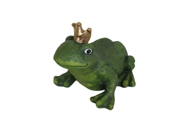 TrendLine Dekofigur Frosch 37,5 x 27,5 cm grün
