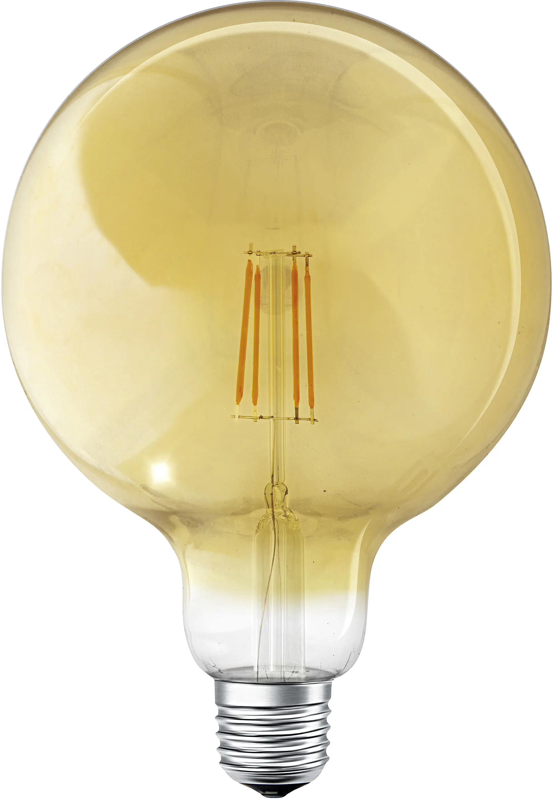 Ledvance Smart+ LED Leuchtmittel Globe G55 E27 6W warmweiß, dimmbar, amber