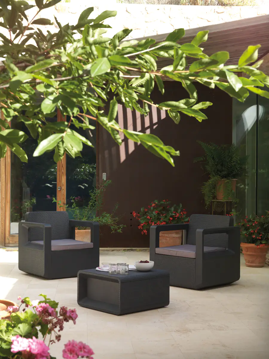 Shaf Loungeset wetterfest Venus Tete-a-Tete inkl. Sitzkissen