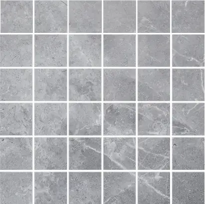 Mosaikfliese Opium 30 x 30 cm silver Steinmaß: ca. 4,8 x 4,8 cm