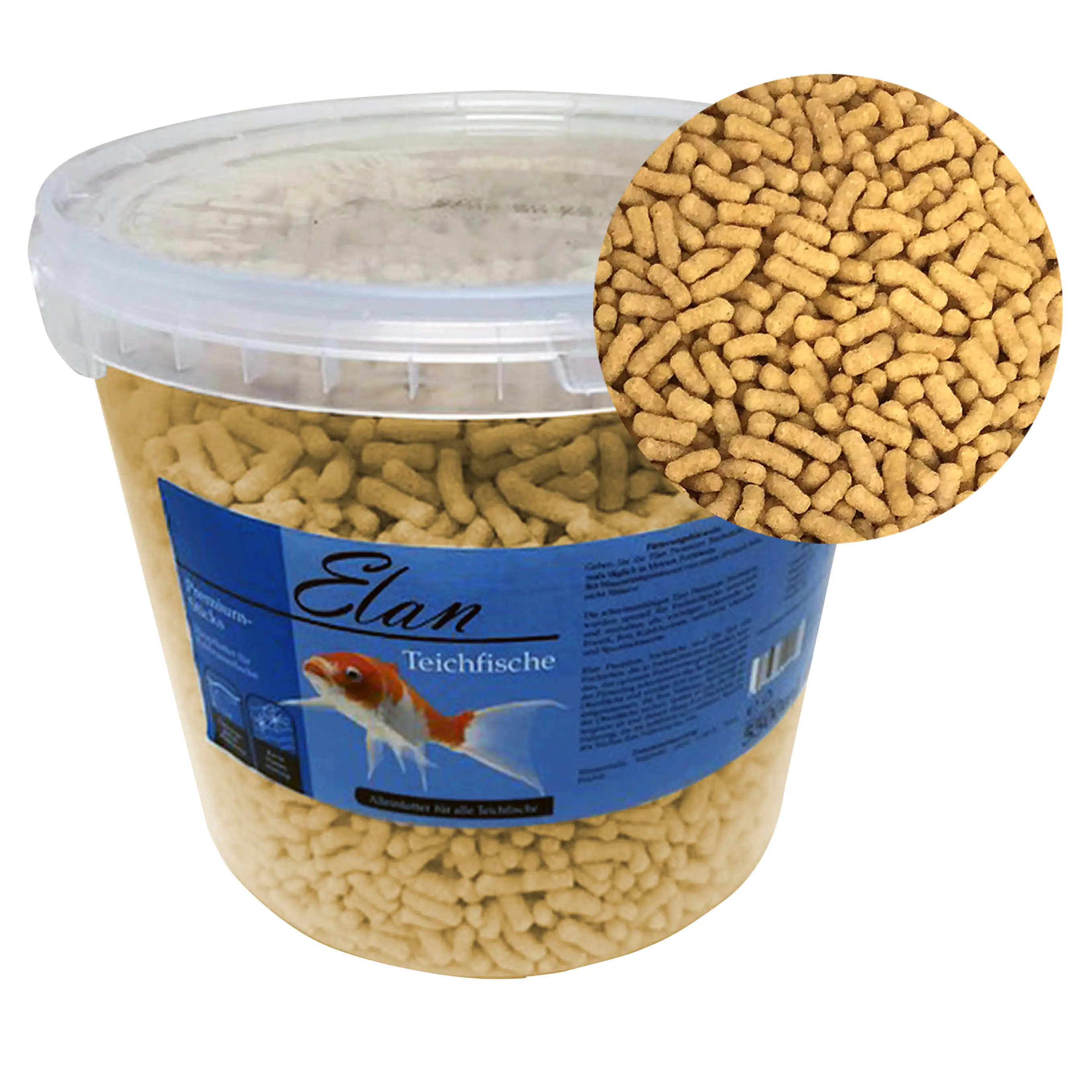 4260377510007 Elan Teichsticks Premiumteichfutter 5,5 L im Eimer