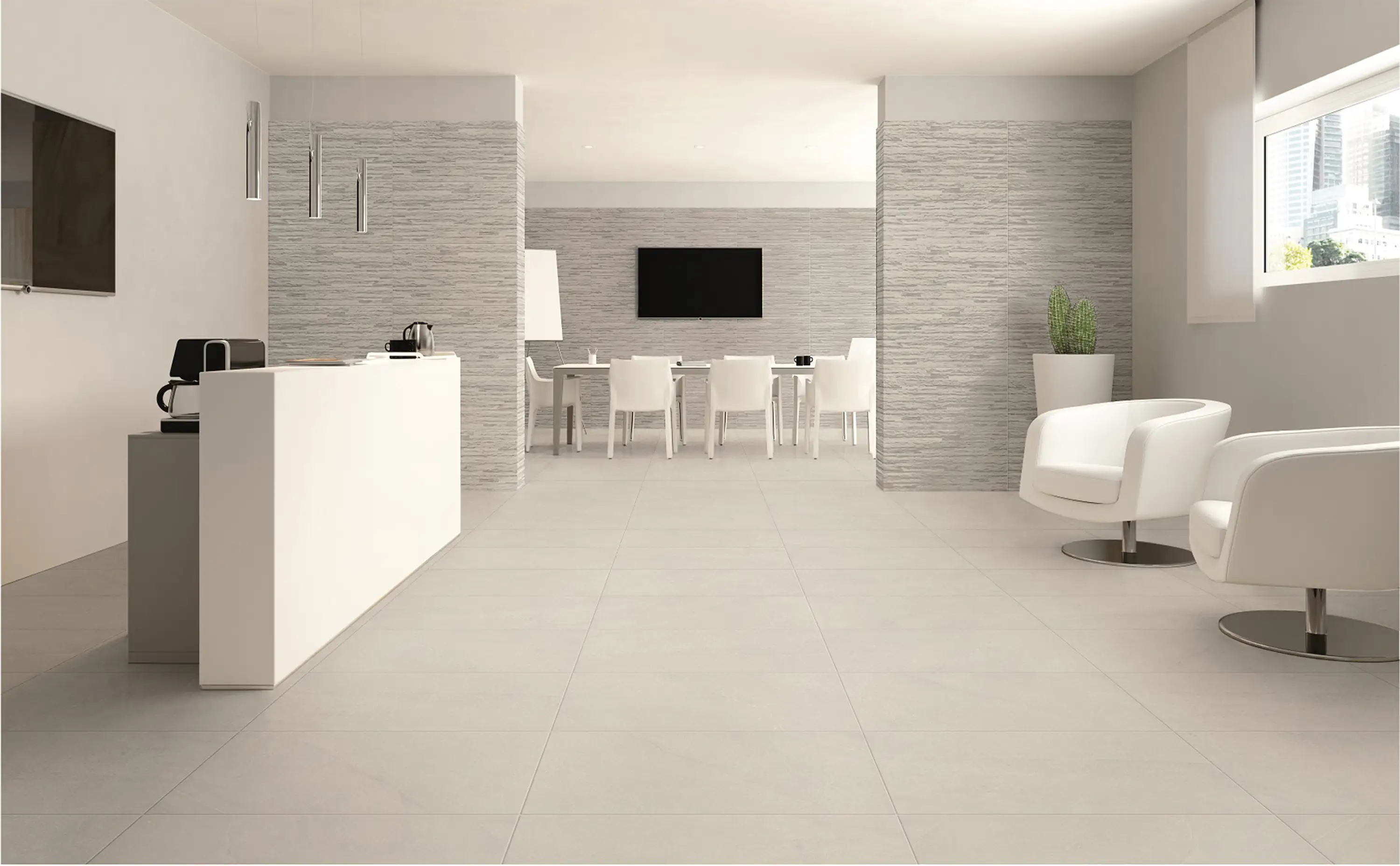 Bodenfliese Feinsteinzeug Pietra Naturale 30 x 60 cm grau