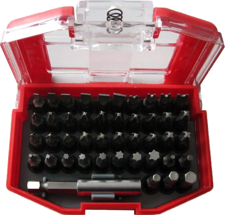 TrendLine Bit-Set mit Bithalter 44-teilig TrendLine Bit-Set mit Bithalter 44-teilig