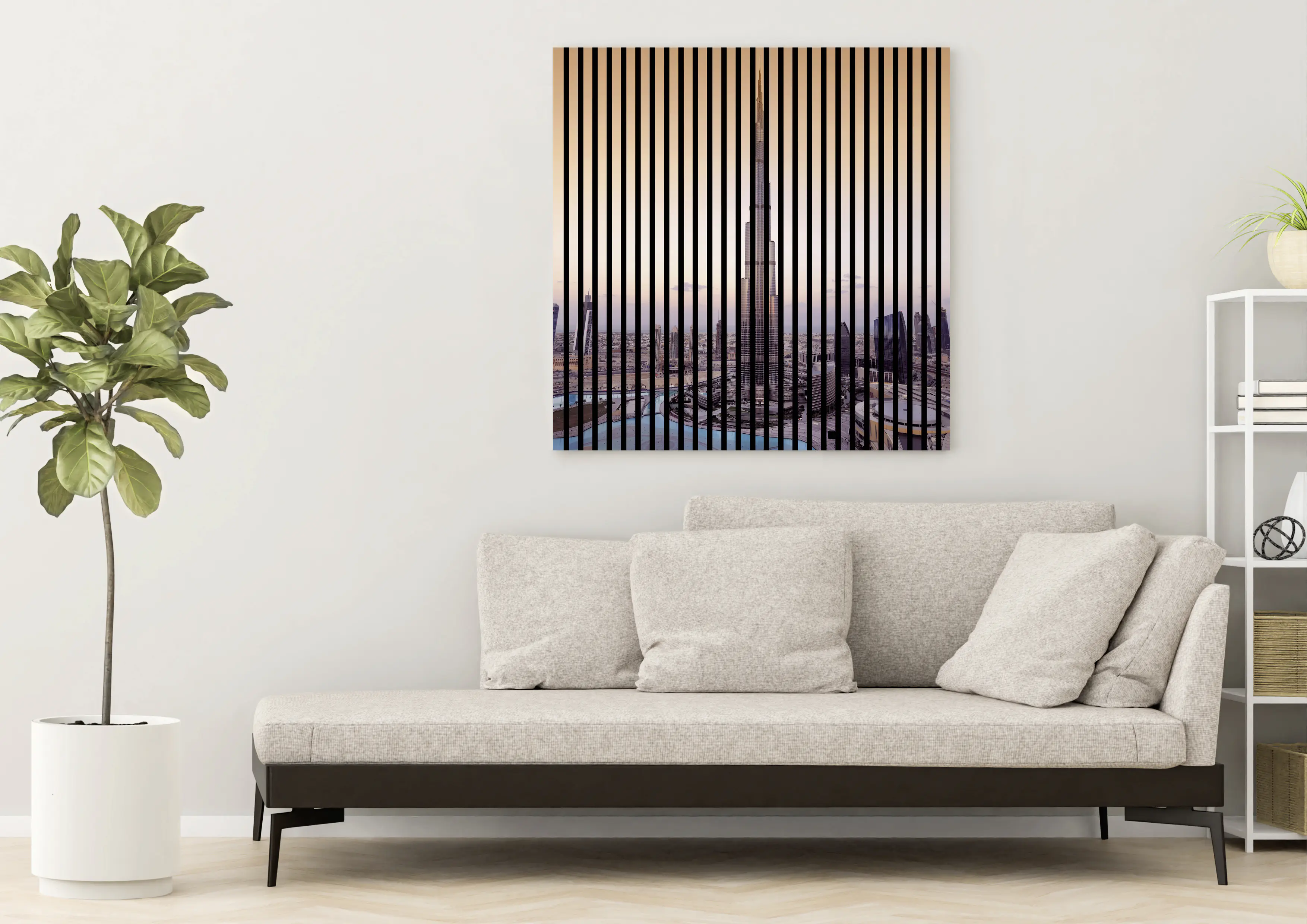 Neuhofer Akustikpaneele Dubai 119,5 x 113,3 x 1,9 cm