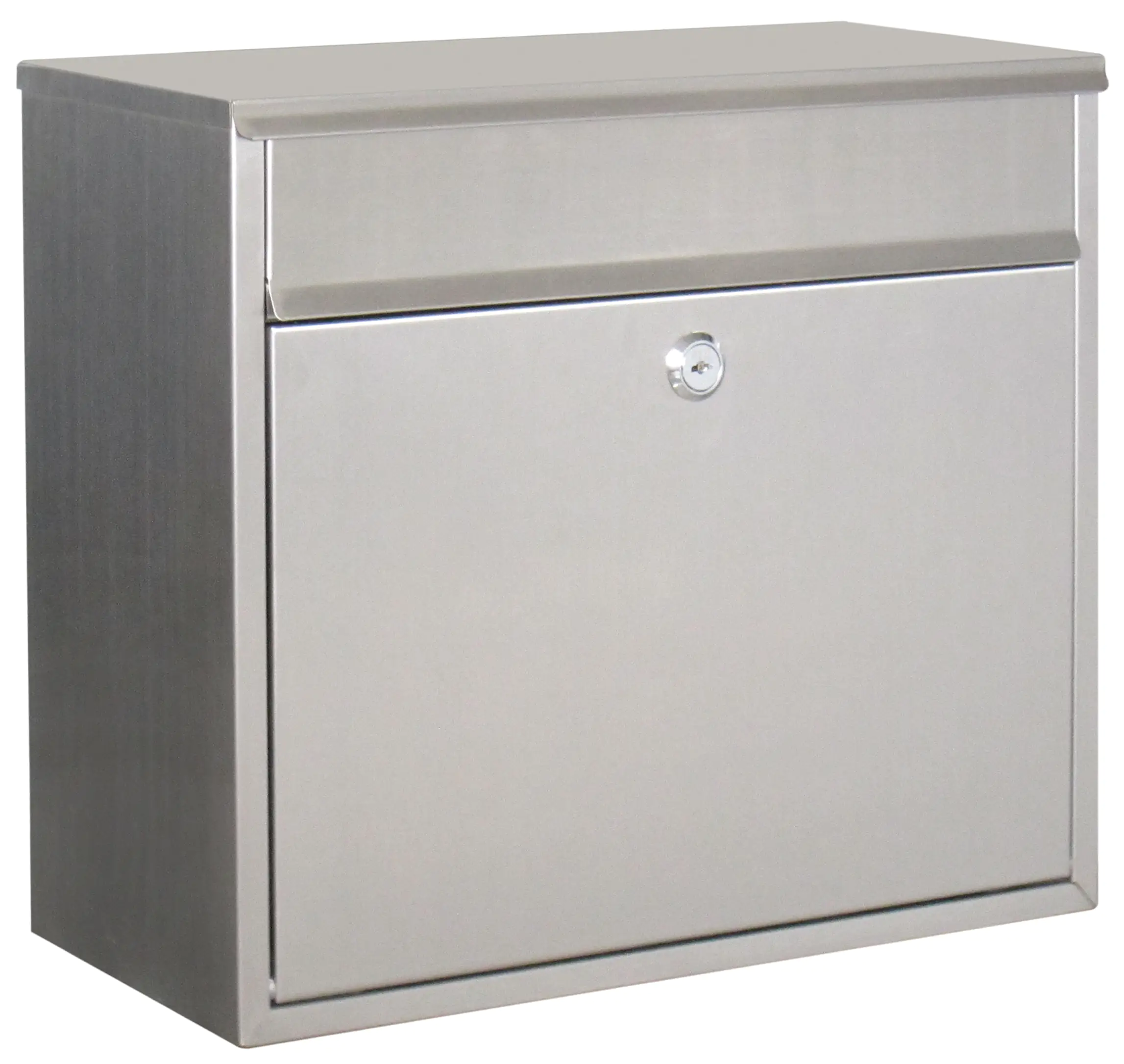Primaster Briefkasten Liba Edelstahl 36 x 31 x 15 cm