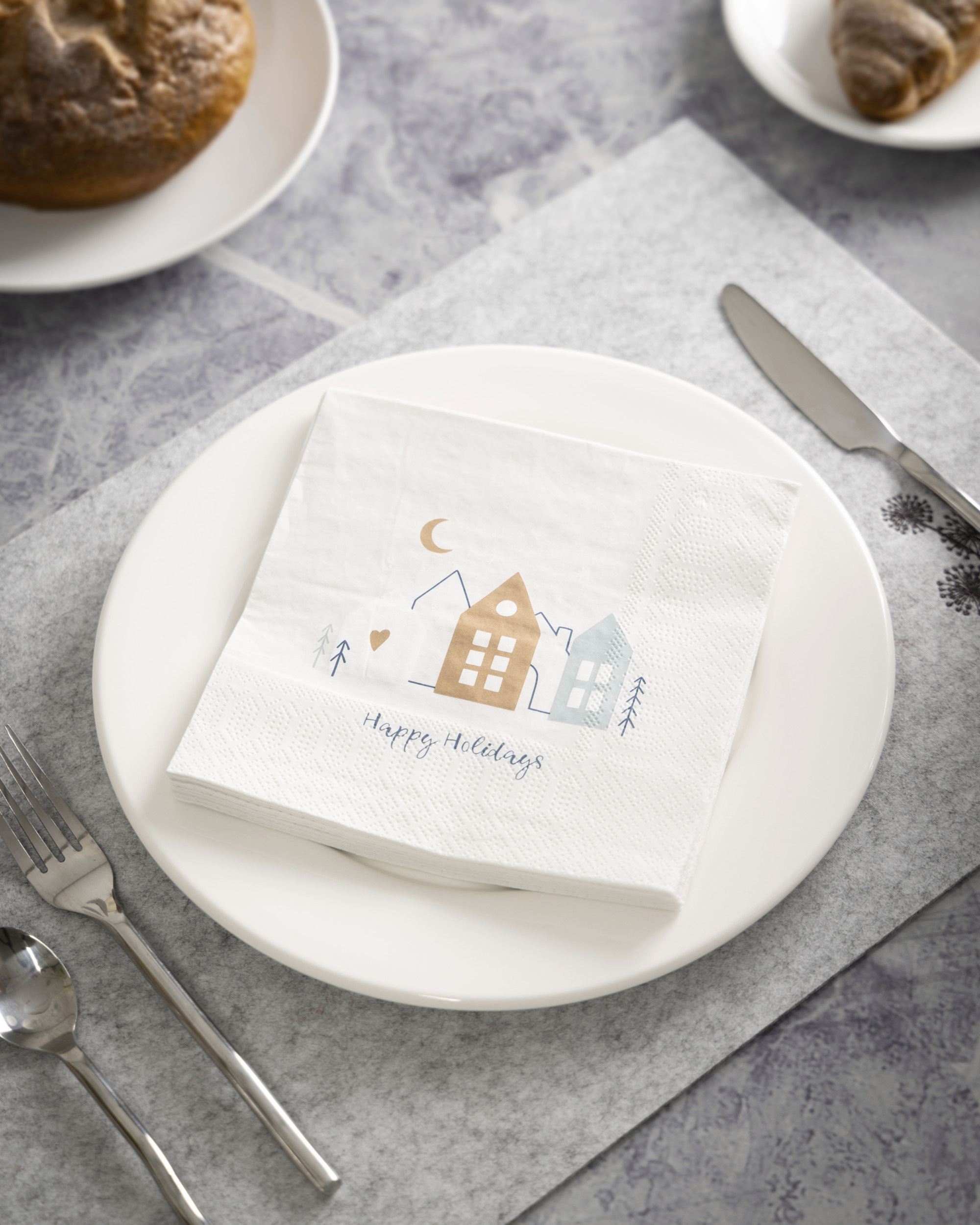 Eglo Servietten Happy Holidays Pasig bunt 16,5 x 16,5 cm - 20er Pack