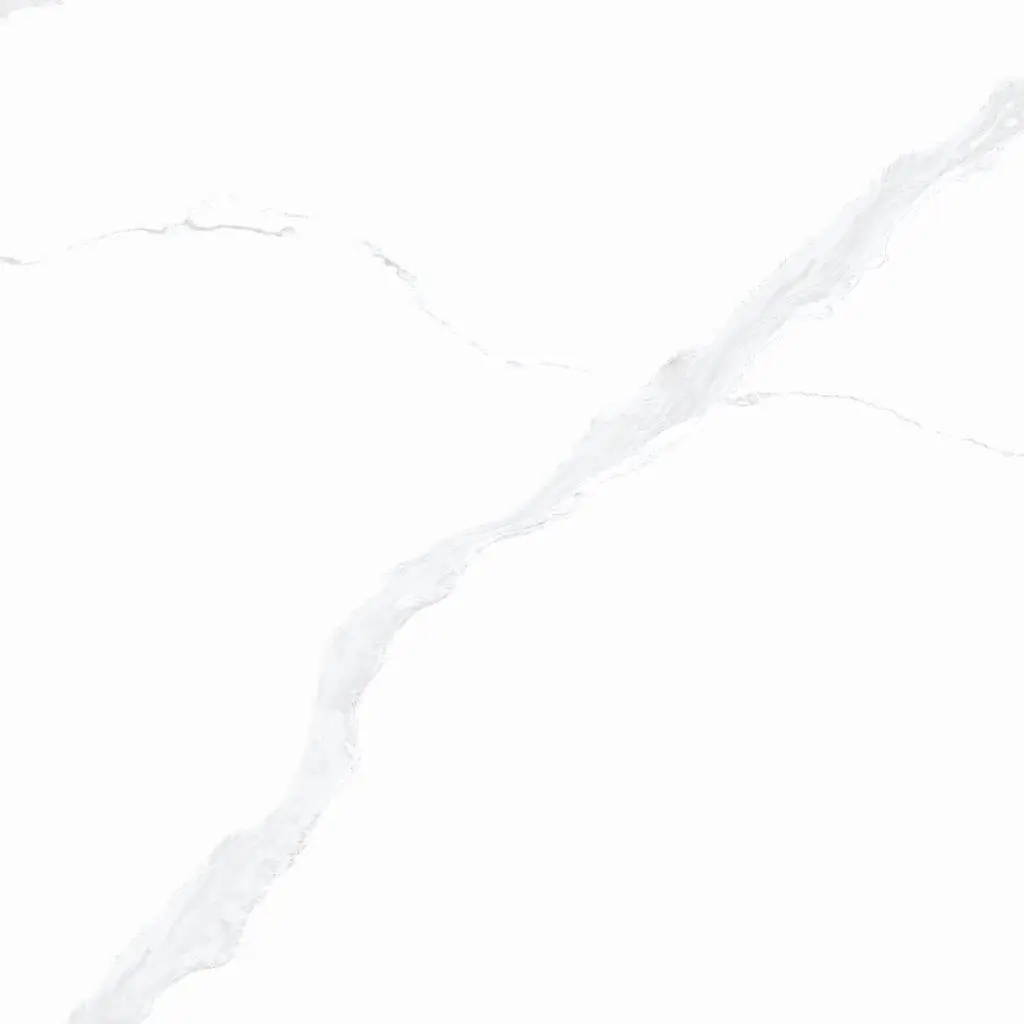 Bodenfliese Feinsteinzeug Statuario Luminsoa 60 x 60 cm weiß/grau