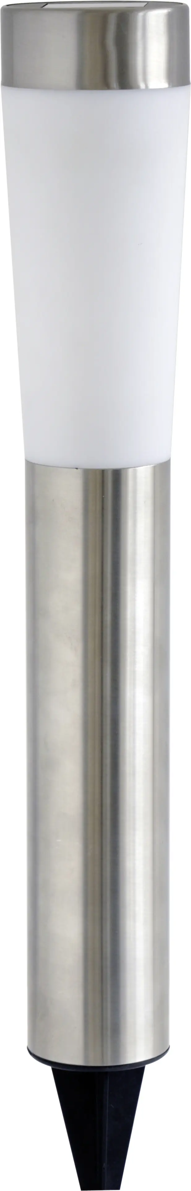 Globo Solarleuchte LED Solar edelstahl 56 x 7,5 cm