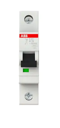ABB Leitungsschutzschalter B10 10A, 1-polig ABB Leitungsschutzschalter B10 10A, 1-polig