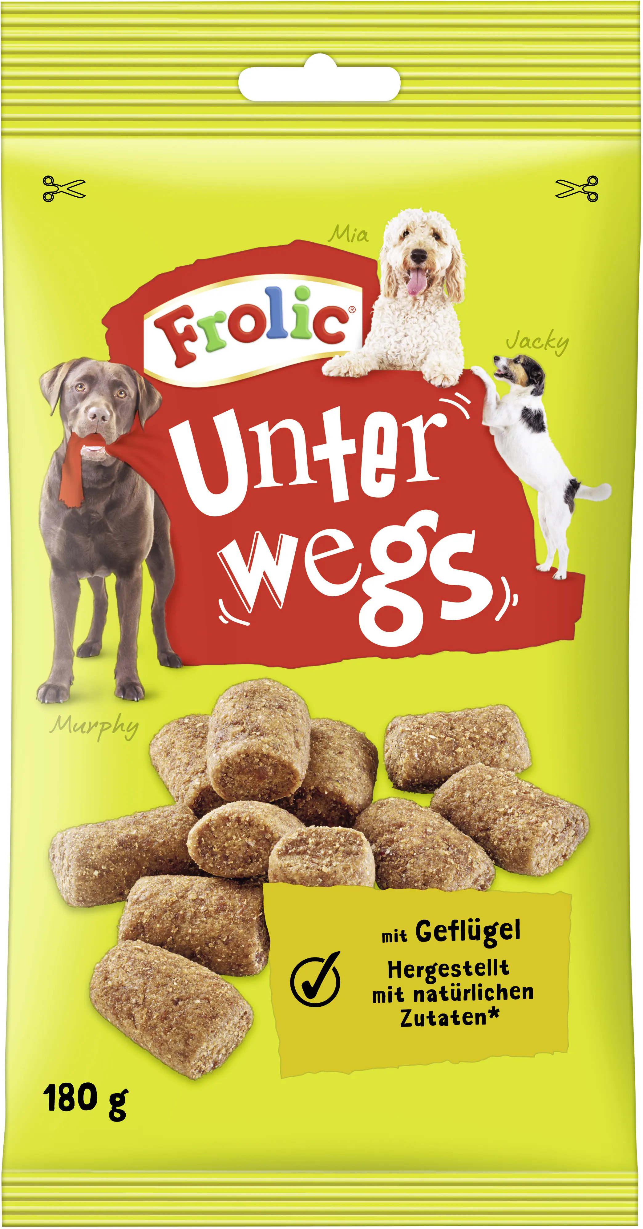 Frolic Unterwegs Hundesnack 180 g Geflügel 