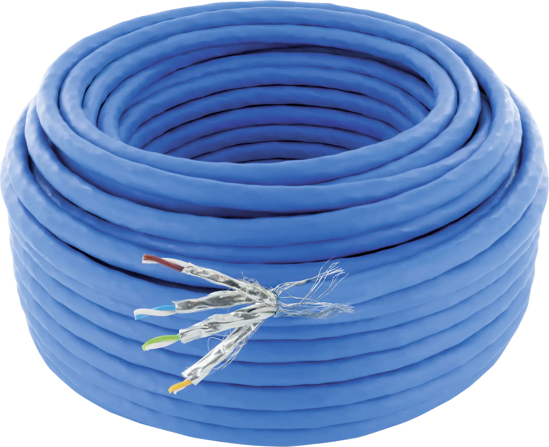 Schwaiger Netzwerkkabel CAT 8.1 (S/FTP) 25 m blau Schwaiger Netzwerkkabel CAT 8.1 (S/FTP) 25 m blau