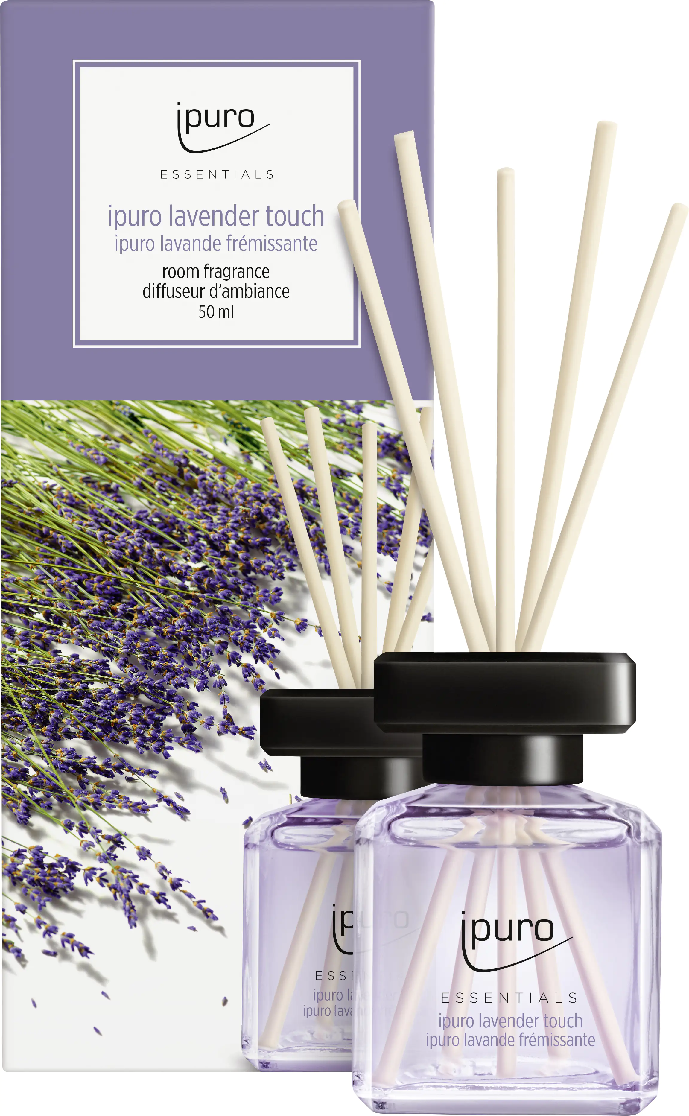 ipuro ESSENTIALS Raumduft Lavender Touch 50 ml