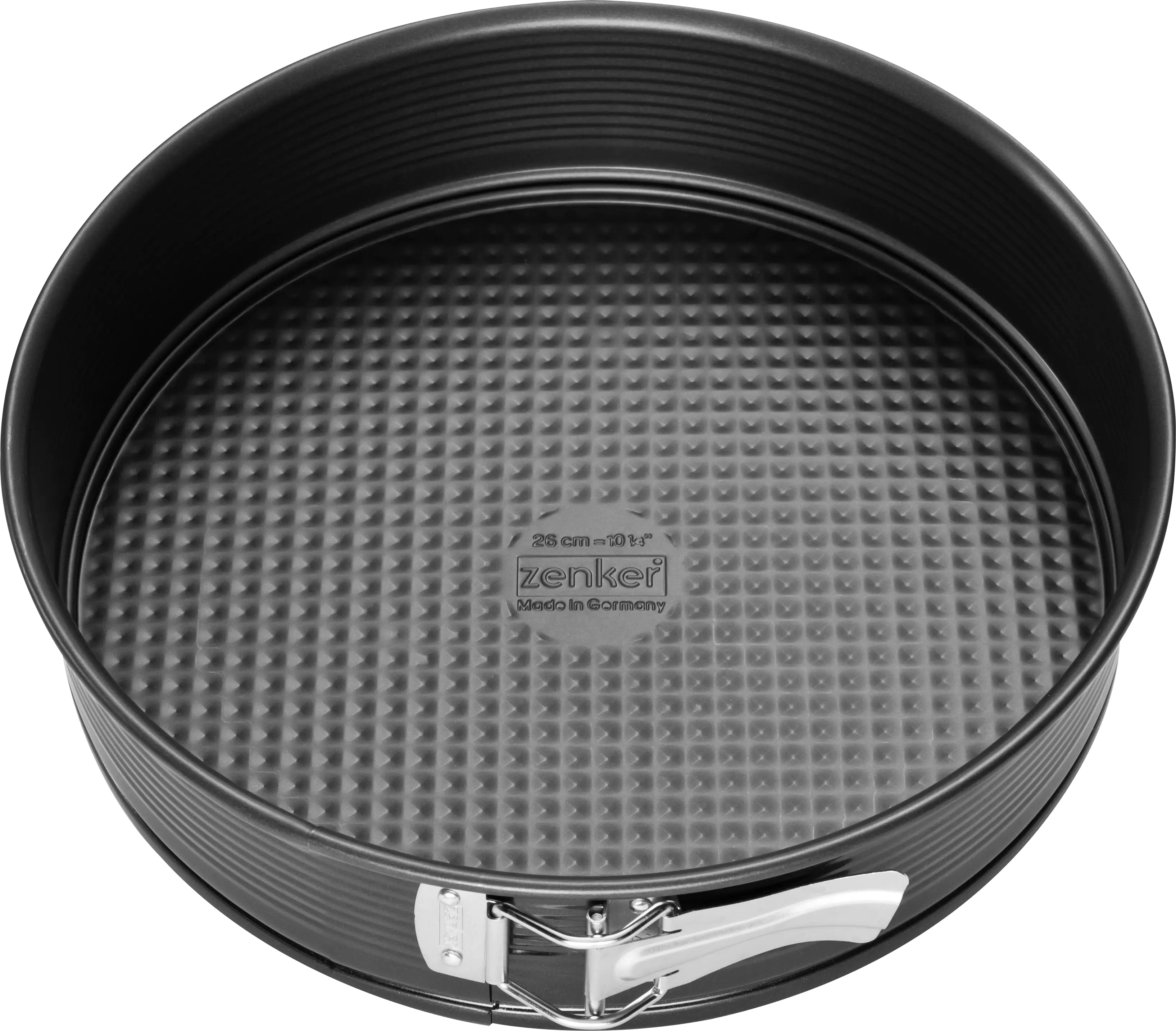Zenker Springform BlackMetallic mit Flachboden, Ø 28 cm