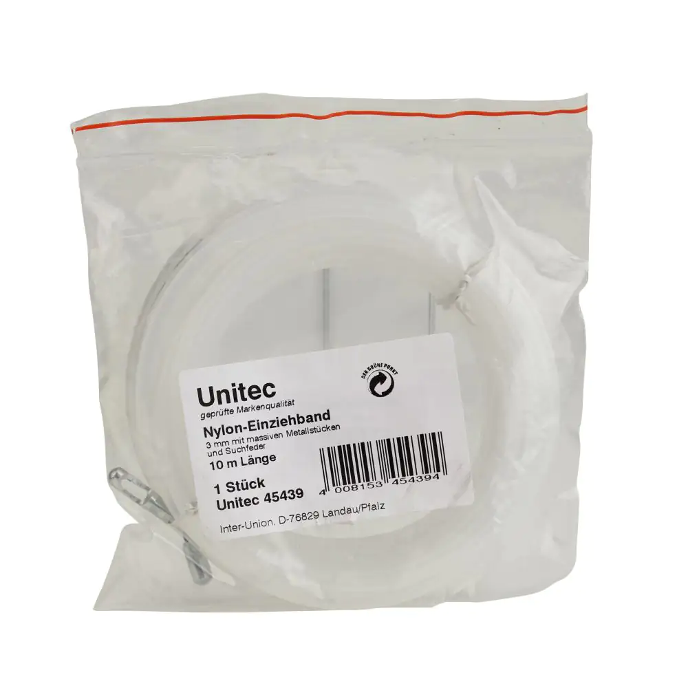 Nylon Einziehband Kunststoff, 10 m