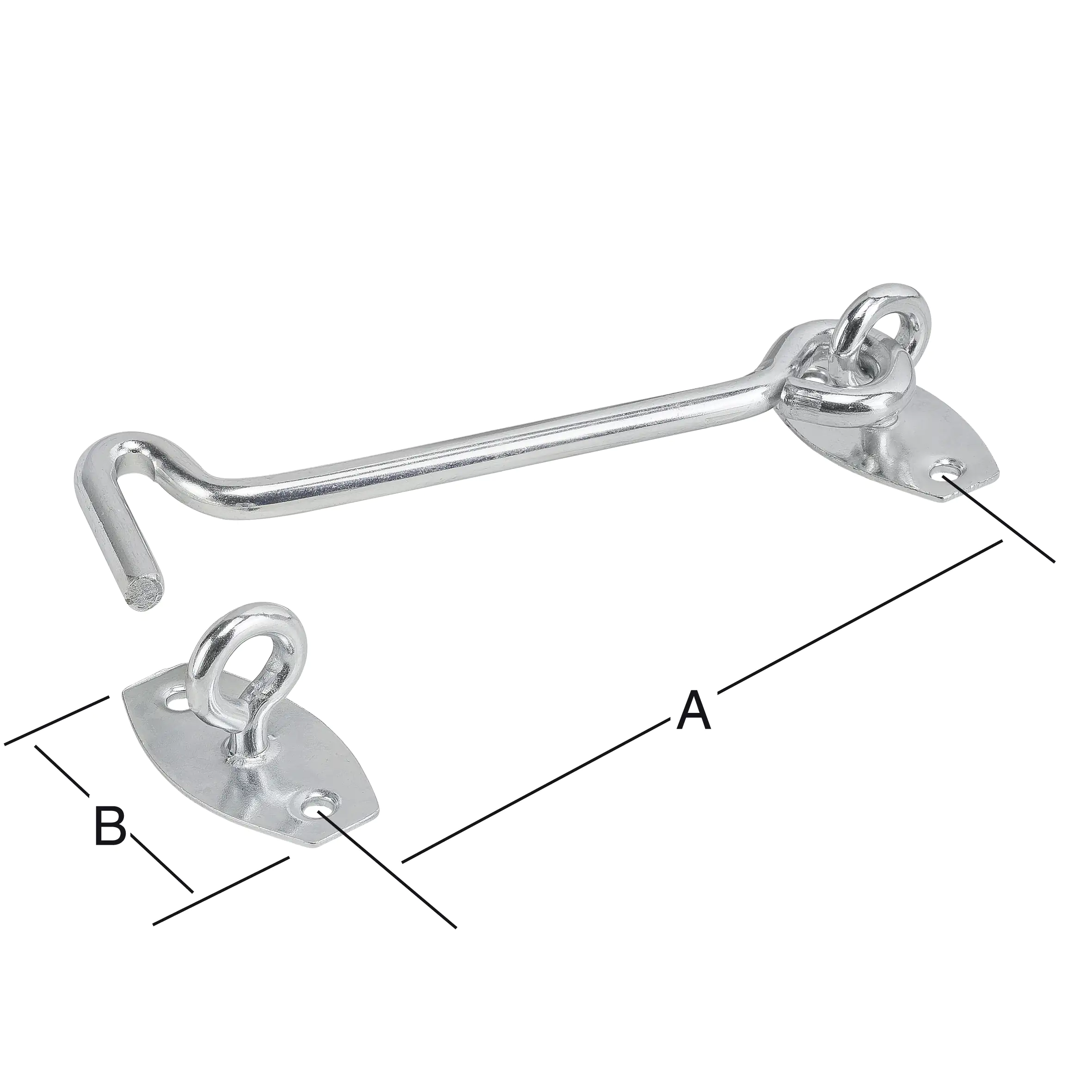 Vormann Sturmhaken verzinkt 120 x 43 mm Vormann Sturmhaken verzinkt 120 x 43 mm