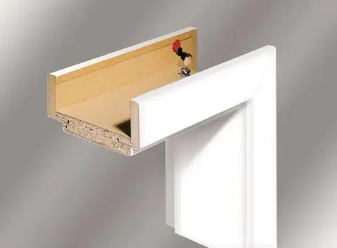 Borne Schallschutzzarge CPL weiß 98,5 cm links 