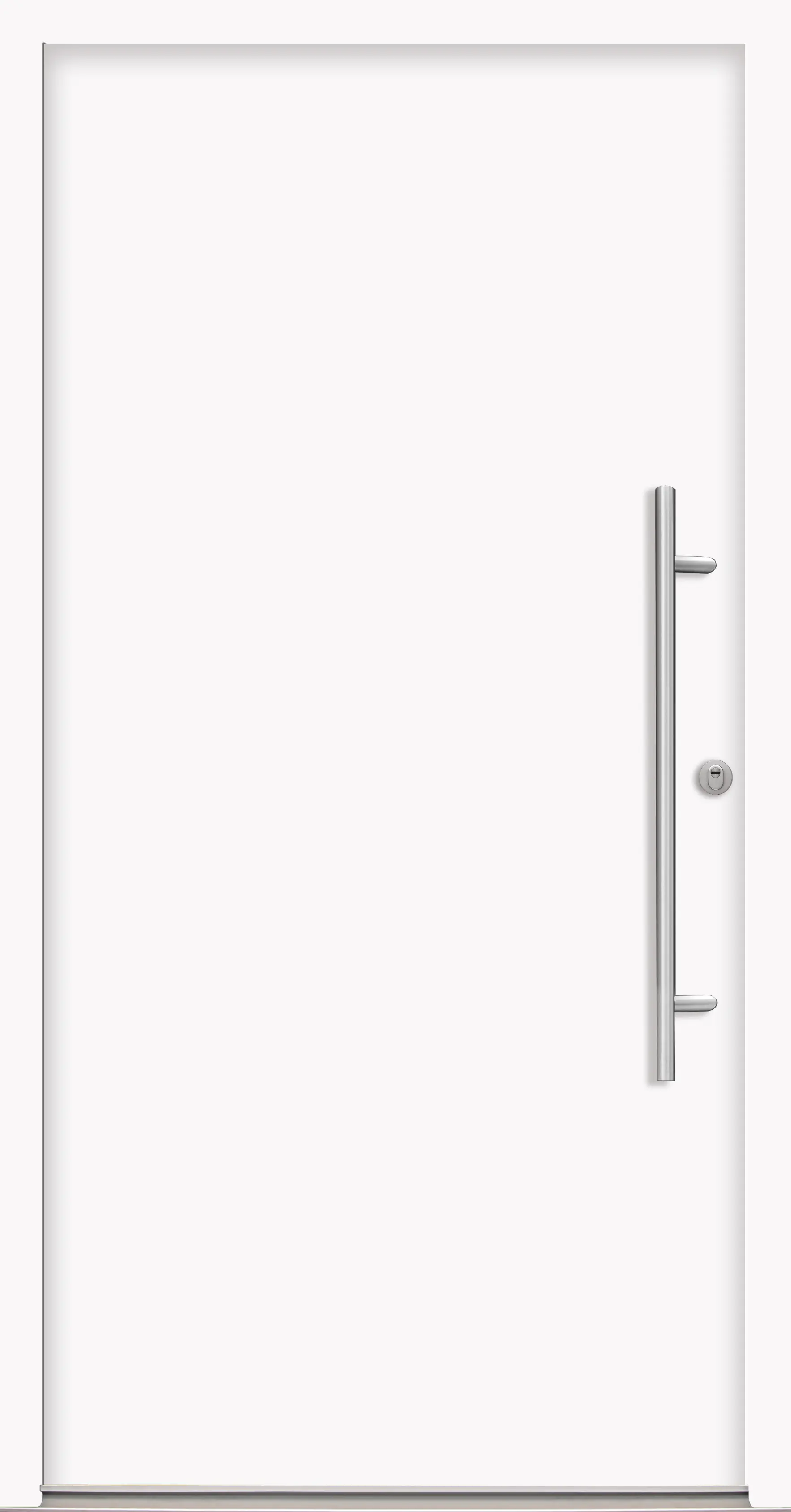 Splendoor Haustür Passivedoor Premium B05 RC2 Weiß DIN Rechts 110 x 210 cm