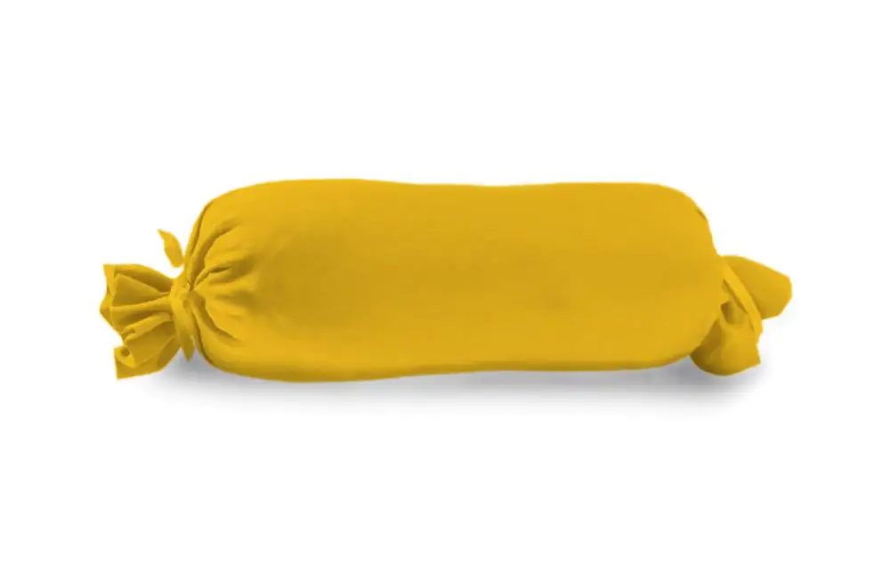 Vario Kissenbezug Jersey für Nackenrolle, gelb, 15 x 40 cm Vario Kissenbezug Jersey für Nackenrolle, gelb, 15 x 40 cm